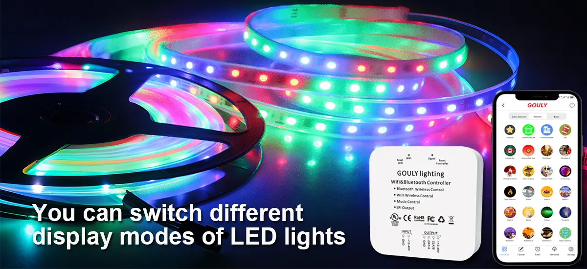 individually addressable led strip